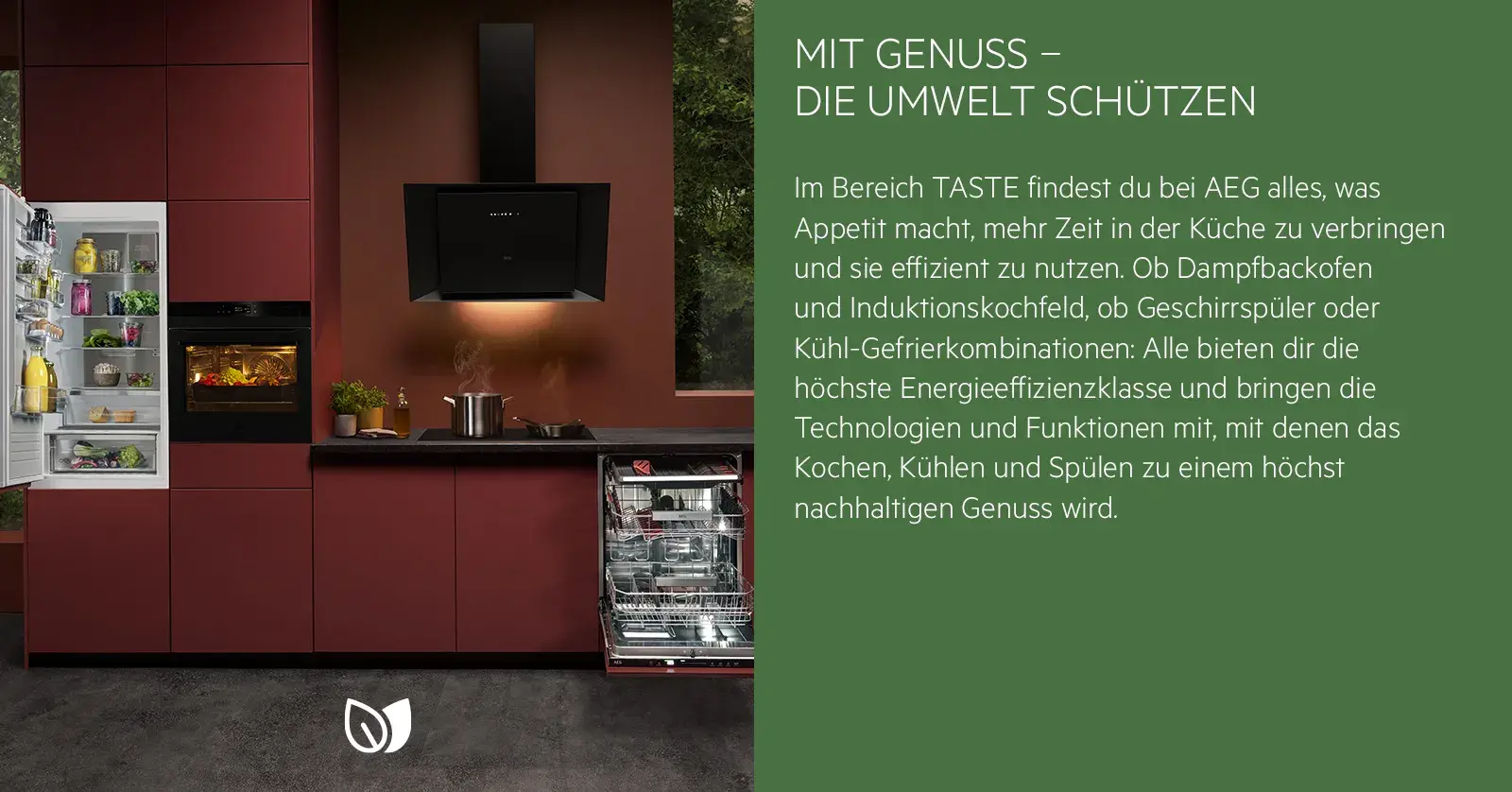 AEG Ecoline Teaste - Geräte, die Appetit machen, mehr Zeit in der Küche zu verbringen. 